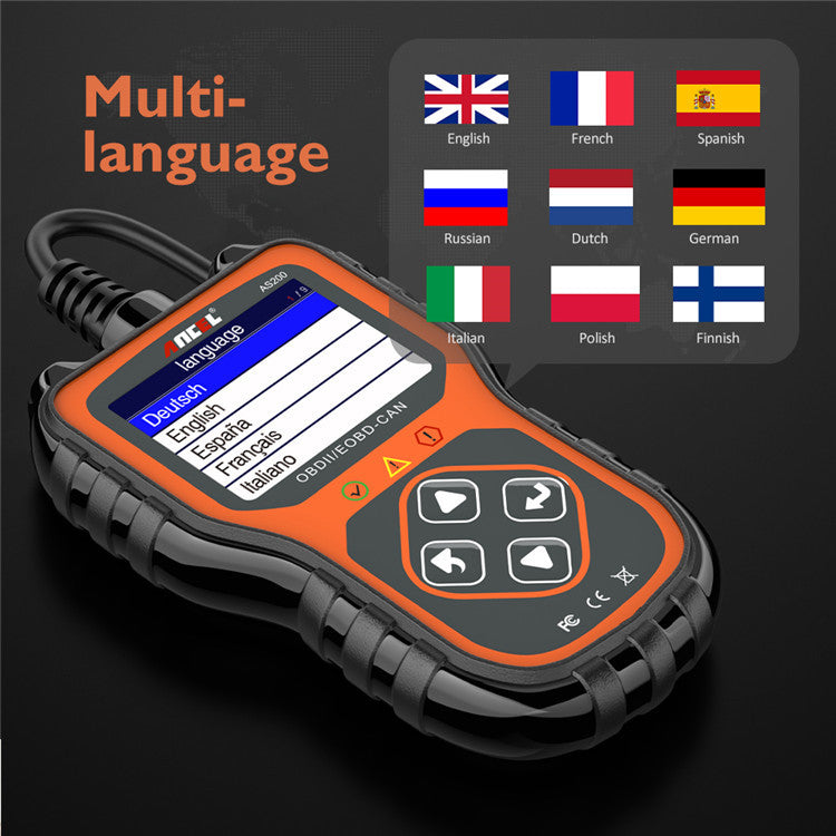 Ancel AS200 OBD2 Scanner