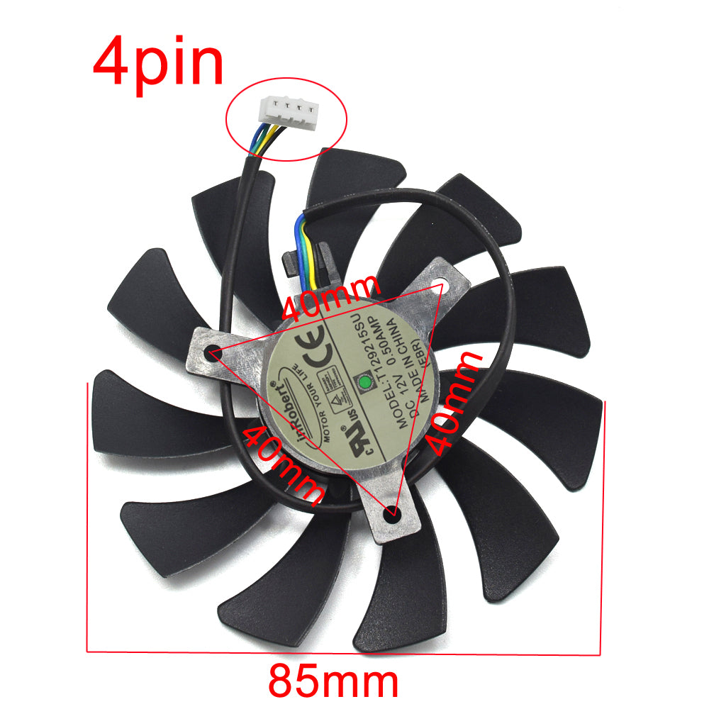 Graphics card cooling fan