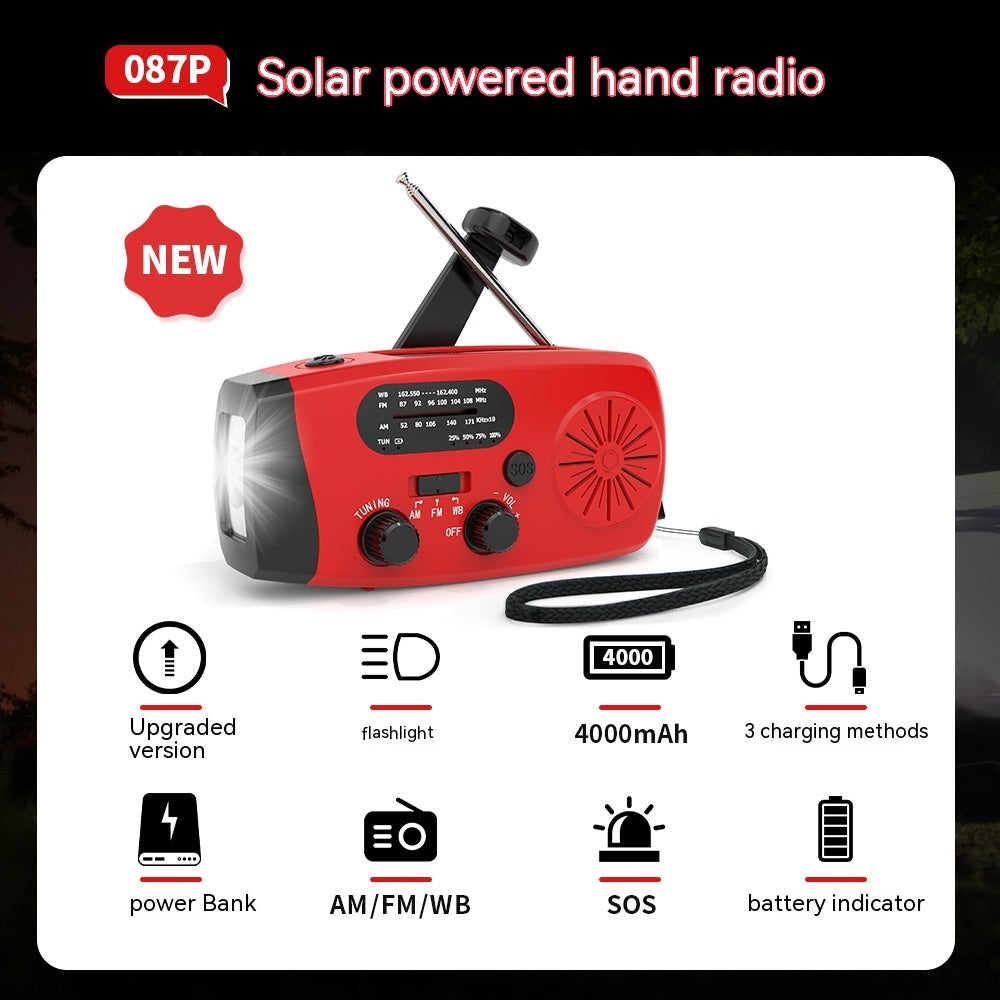 Portable Solar Emergency Radio