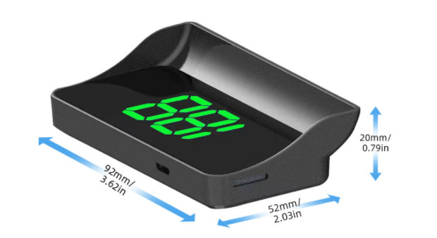 Car Hud Head-up Display GPS Velometer