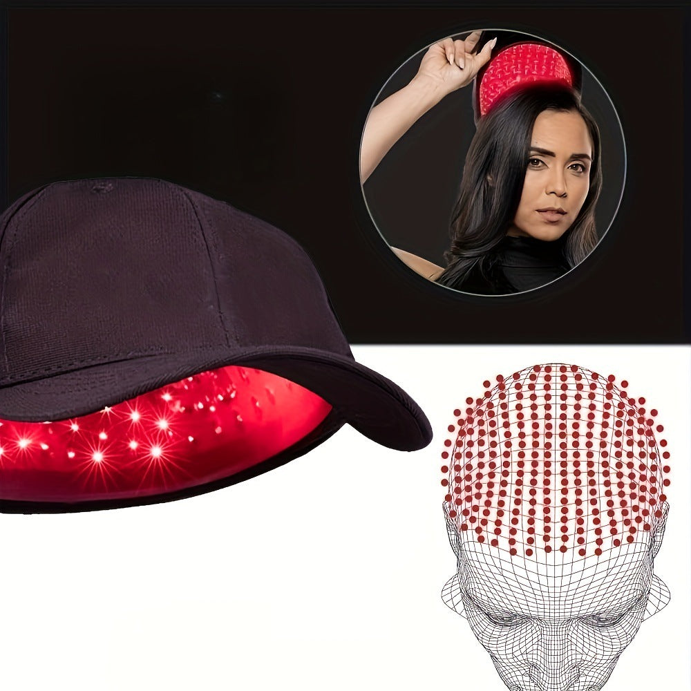 Red Light Physical Therapy Hair Care Cap Portable Carry-on