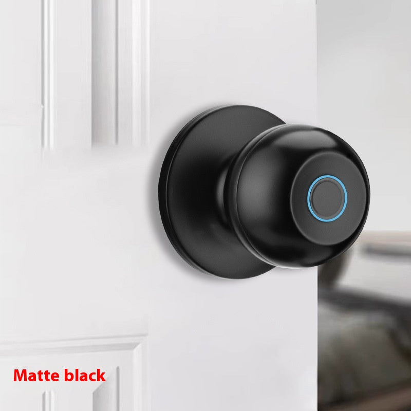 Smart Round Fingerprint Door Lock