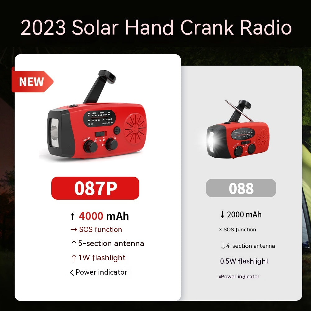 Portable Solar Emergency Radio