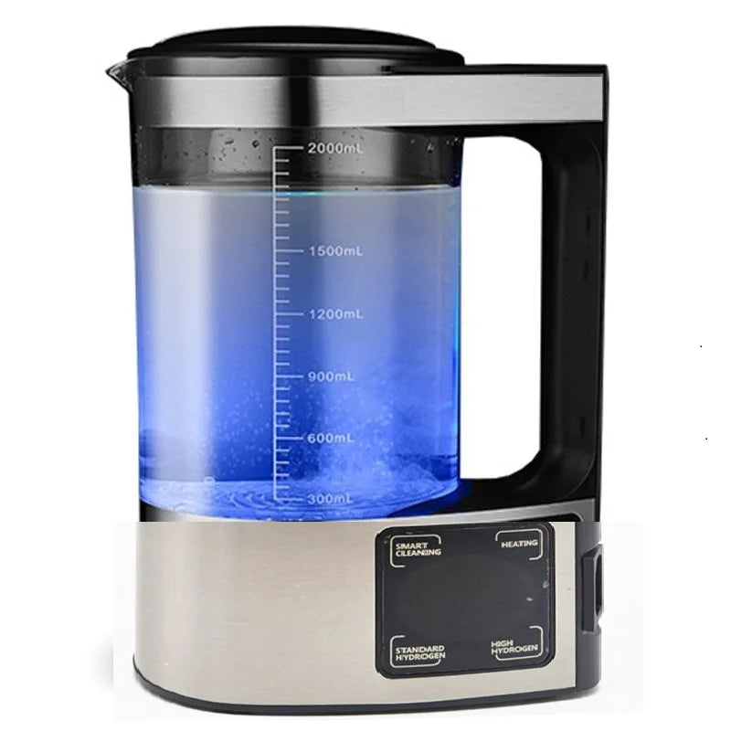 100-240V 2L Electric Hydrogen Rich Water Kettle Water Ionizer Machine Water filter Drink Hydrogen Water Generator