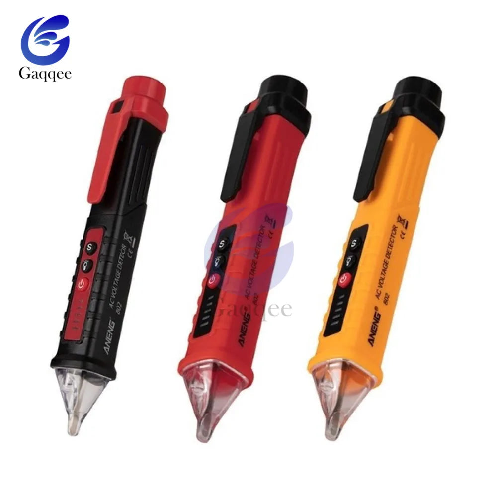 VD802 Non-contact AC Voltage Detector Tester Meter 12V-1000v Pen Style Electric Indicator LED Voltage Meter Vape Pen