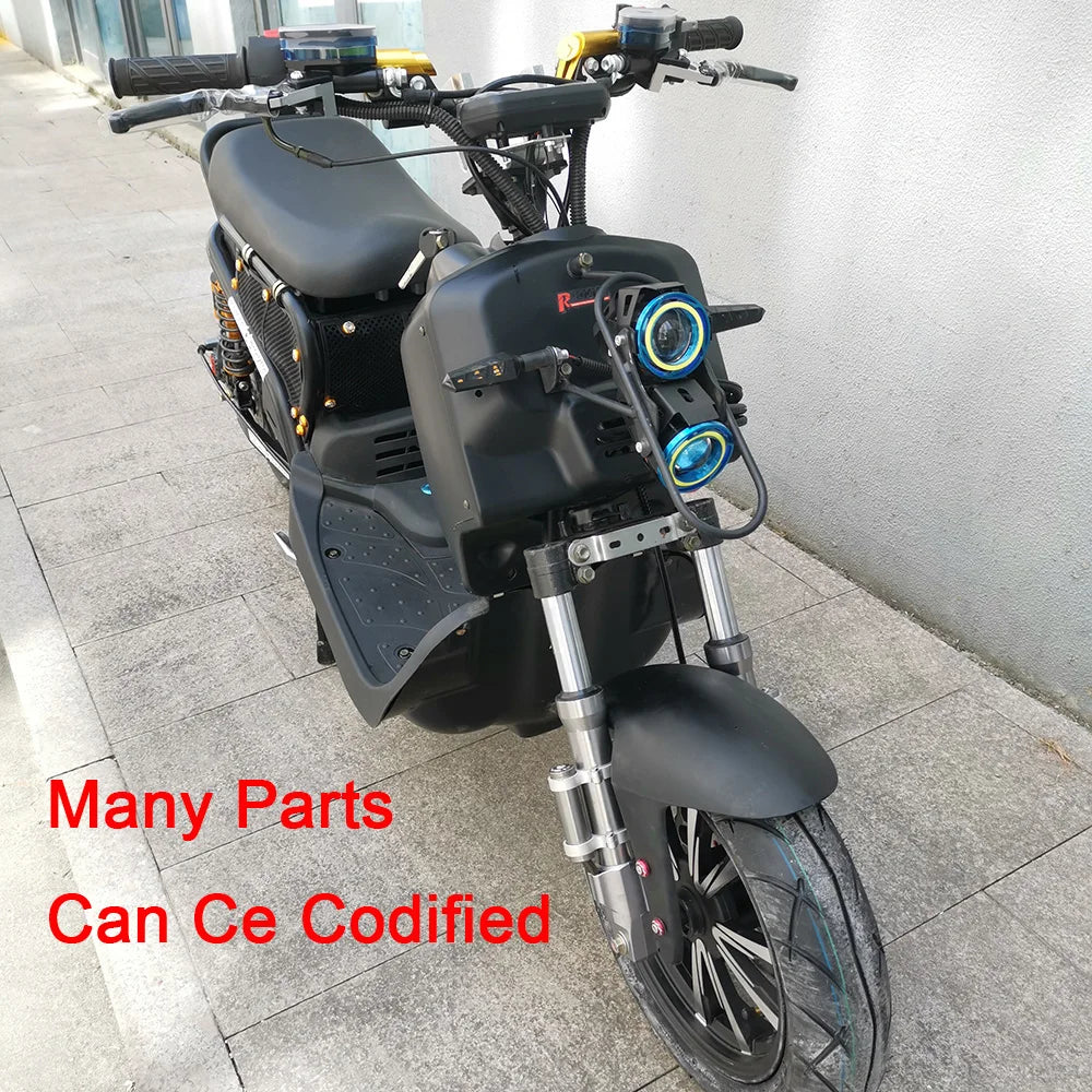 Electric Scooters Ruckus Zoomer AF58 NPS50 Motorcycle 72V20A  battery 1200W Motor Can be customized