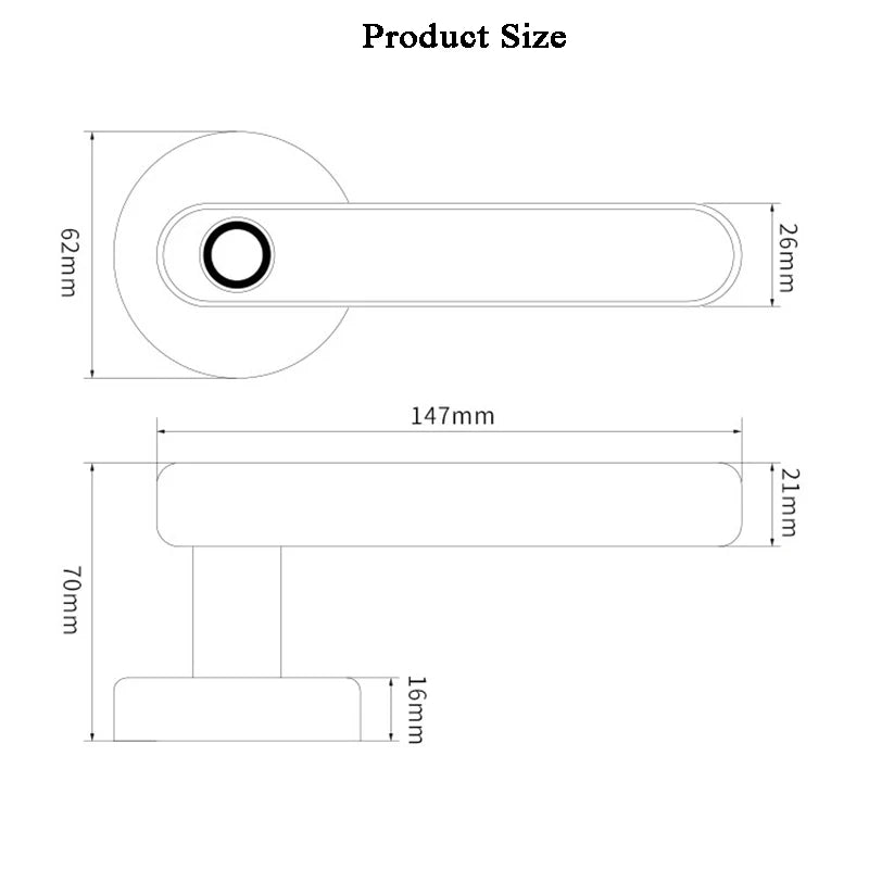 Smart Biometric Fingerprint Door Lock