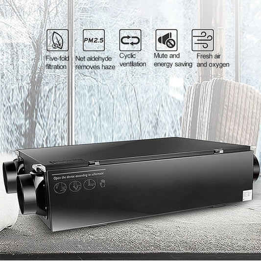 Fresh Air Purification Central Fresh Air Purifier System Filters Household Ventilation And Exhaust Air Ventilation