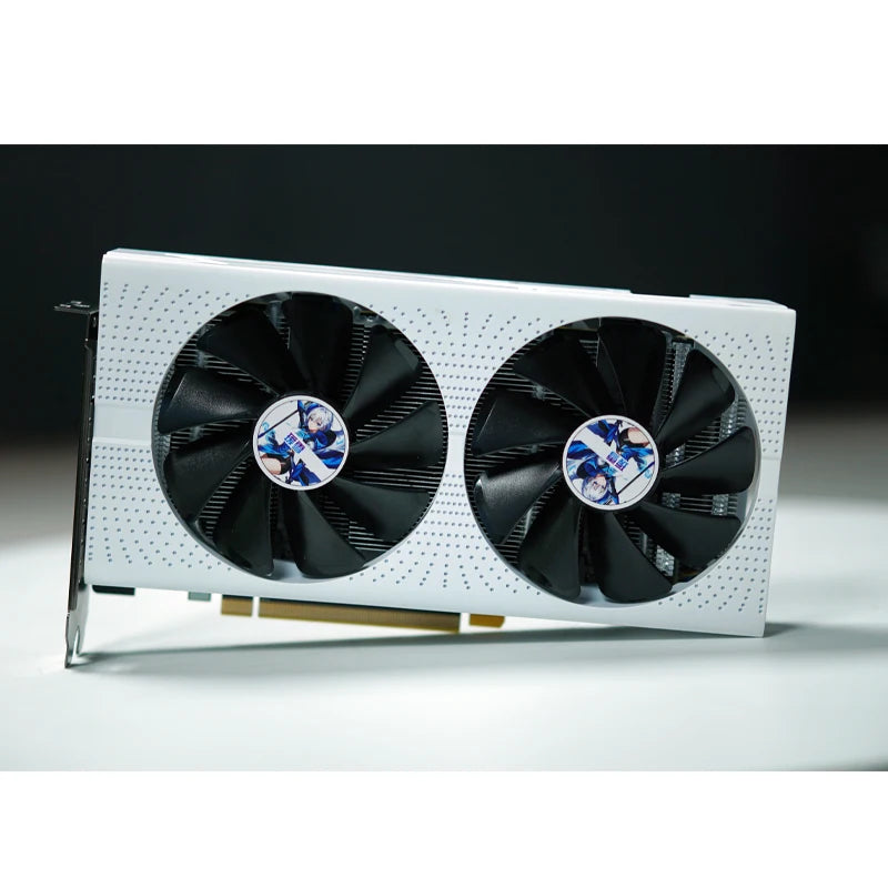 SOYO Video Card AMD RX580 RX590 GME 8GB Gaming GDDR5 256Bit PCI Express 3.0×16 GPU Computer placa de video 8 Pins Graphics Card