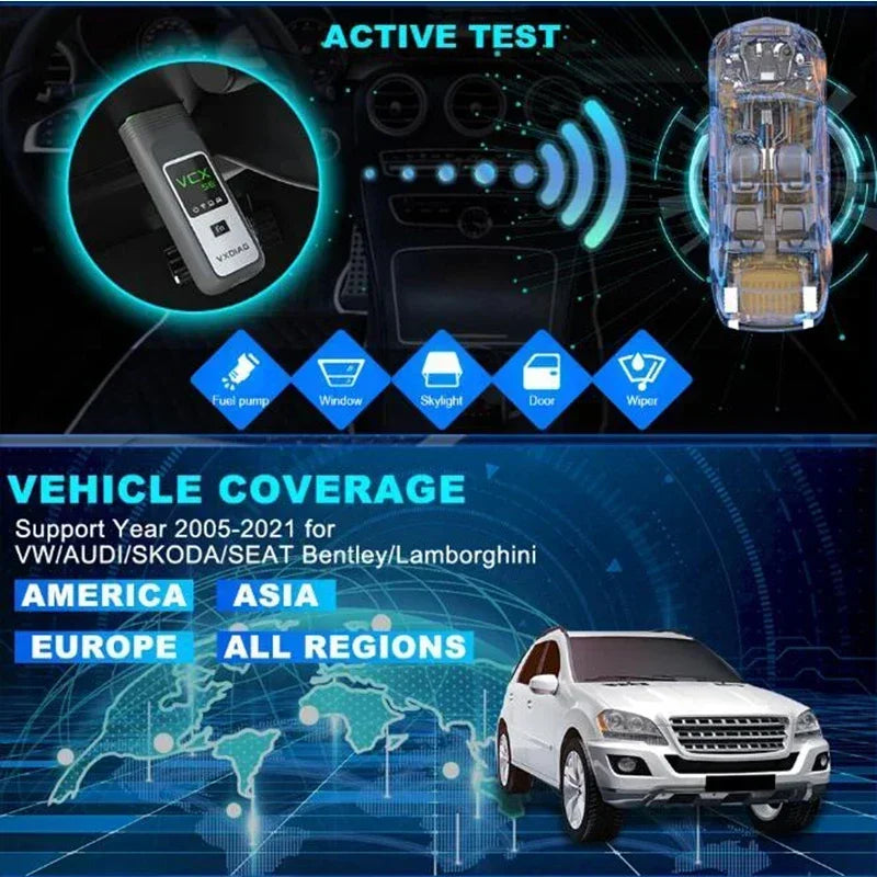 Top 10 Reasons to Choose VXDIAG VCX SE 6154 VX108 Doip for VW Audi