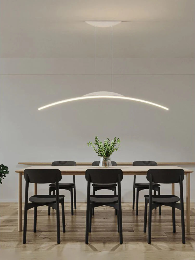 Modern Minimalist Pendant Lamp for Dining room decor Kitchen light Office Front Desk Hanging lamps Led Chandelier Light Fixture