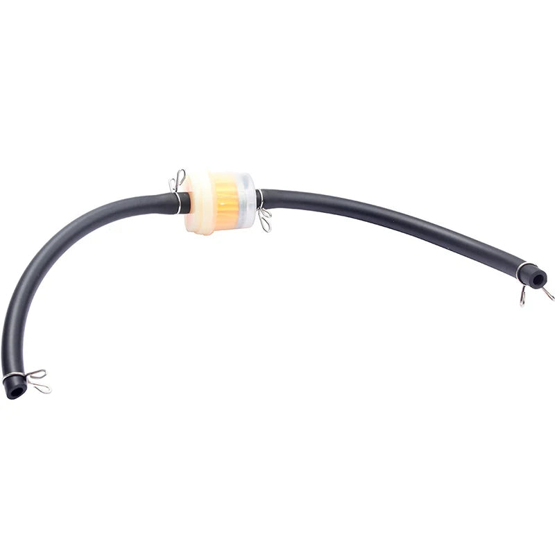 Universal Fuel Filter Gasoline Clear Cleaner Petrol Pipe Quad Scooter Hose Line Magnet Inline Gas Dirt Bike Motorcycle Accessory