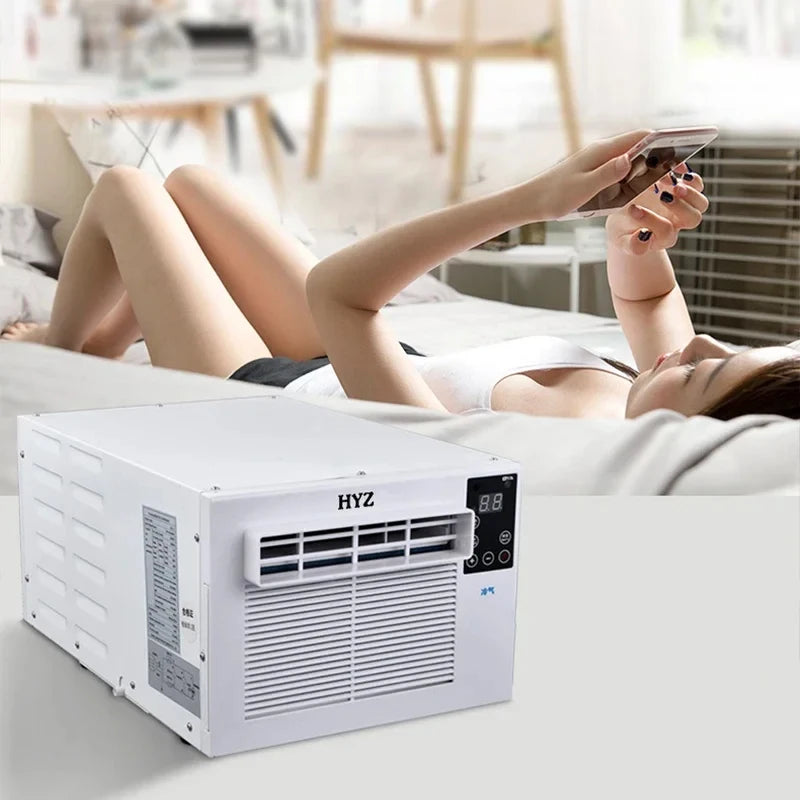 110v/220v Mobile Small Air Conditioner Refrigerator mini air conditioner mosquito net desktop mini refrigerator pet cooling