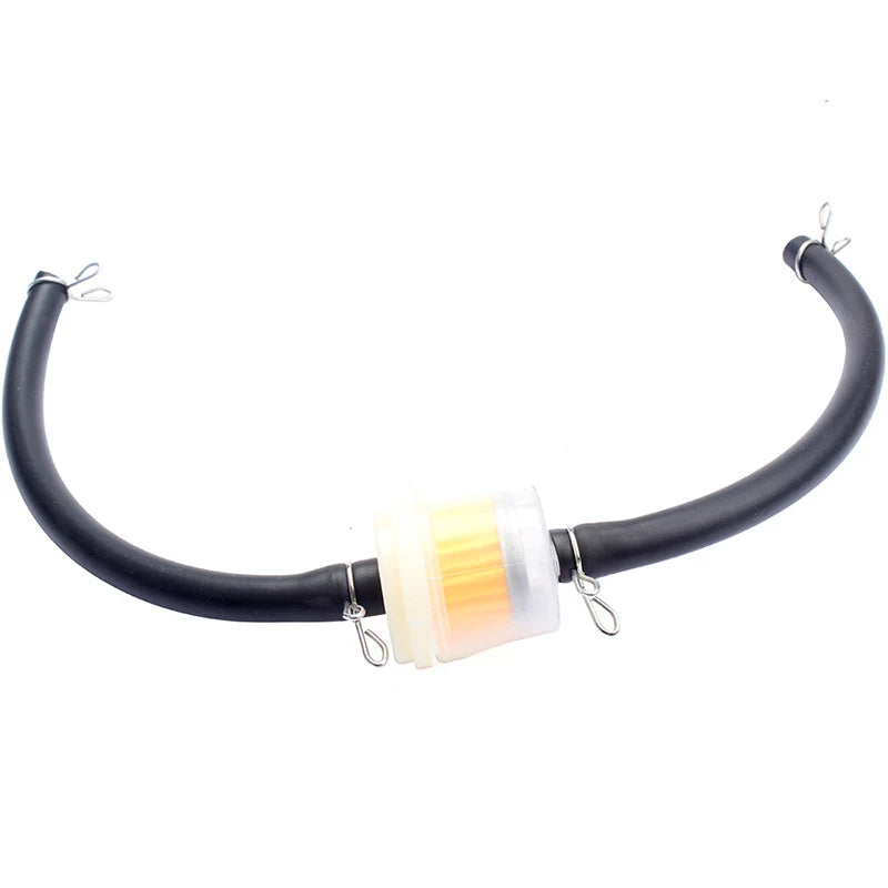 Universal Fuel Filter Gasoline Clear Cleaner Petrol Pipe Quad Scooter Hose Line Magnet Inline Gas Dirt Bike Motorcycle Accessory