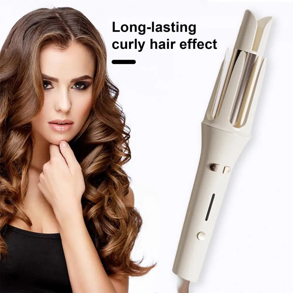 Automatic Hair Curling Iron Professional Long Barrel Hair Curling Iron with Adjustable Temperatures Ceramic Splint for Women