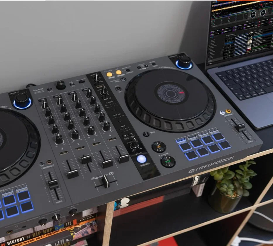 New Pioneer DDJ-FLX6-GT Big Turntable Four Channel Digital DJ Controller Integrated Disc player support multiple software