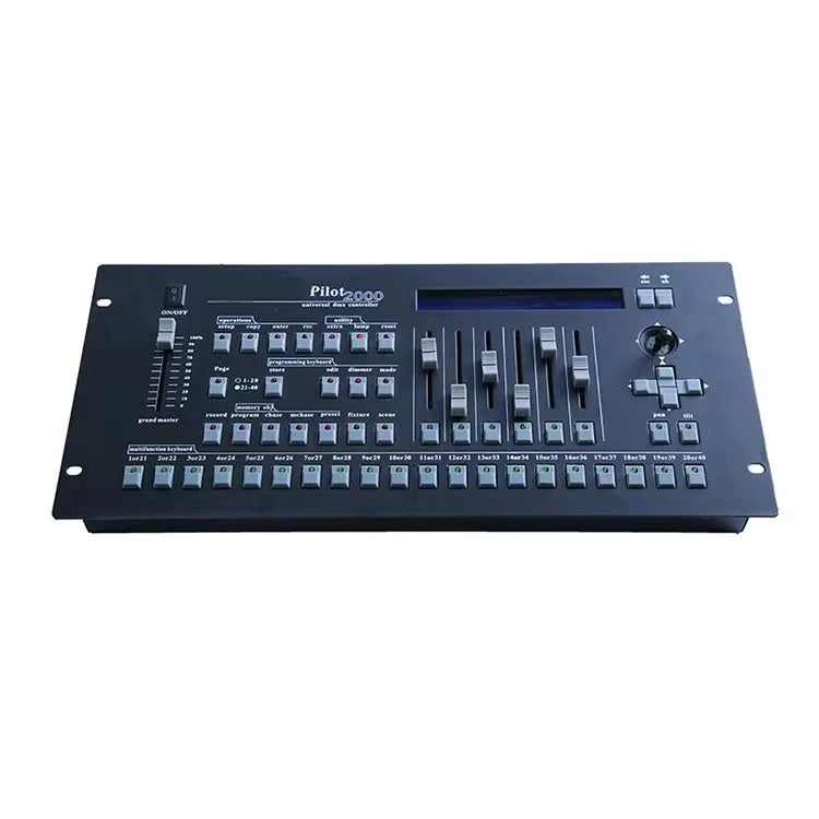 2022 NEW Pilot 2000 Console DMX512 Computer Light Controller Lighting Controller DJ Equipment