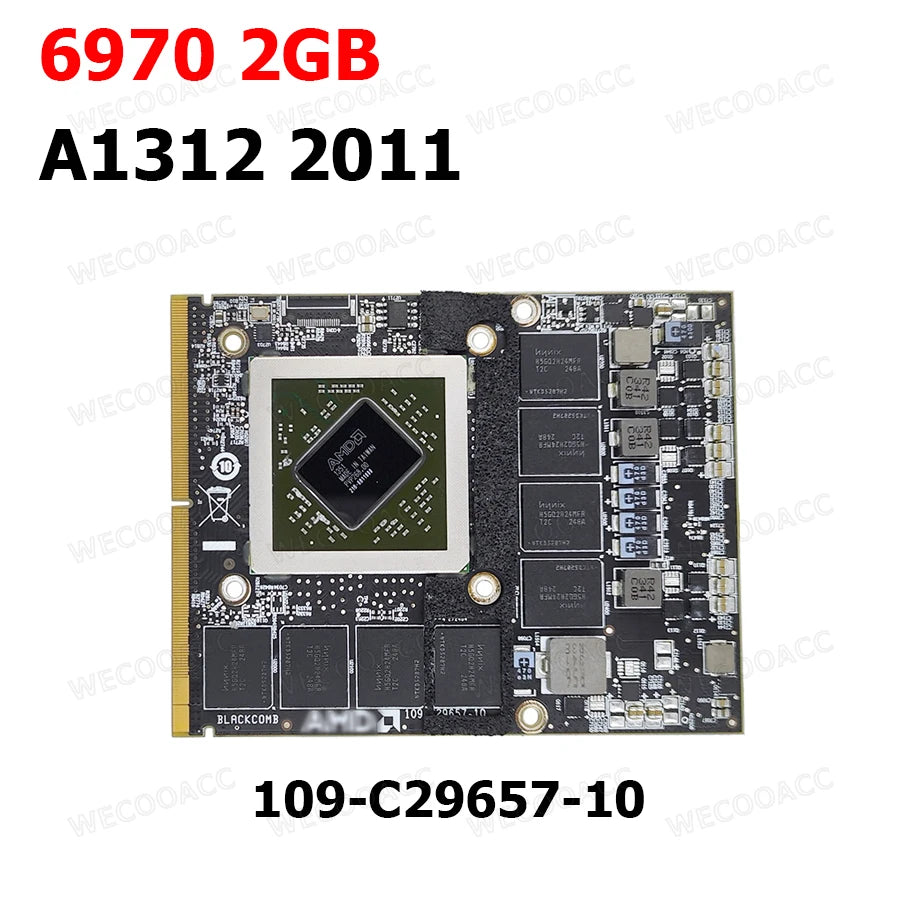 Original A1311 A1312 Graphics Card 512MB 1GB 2GB For iMac 21.5" 27" Video Card HD4670 HD5670 HD4850 HD5750 H6750 HD6770 HD6970