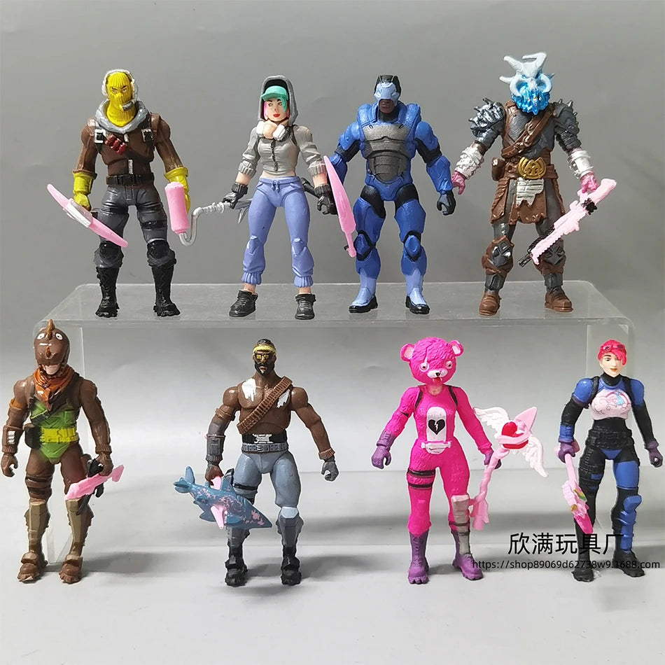 10CM Fortnite Anime Figure Toy