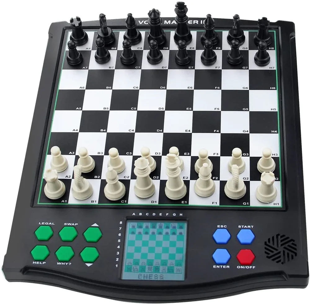 Electronic Chess Chess Game Teaching Game Single Player Chess Without Battery Voice Broadcast Chess Artificial Intelligence