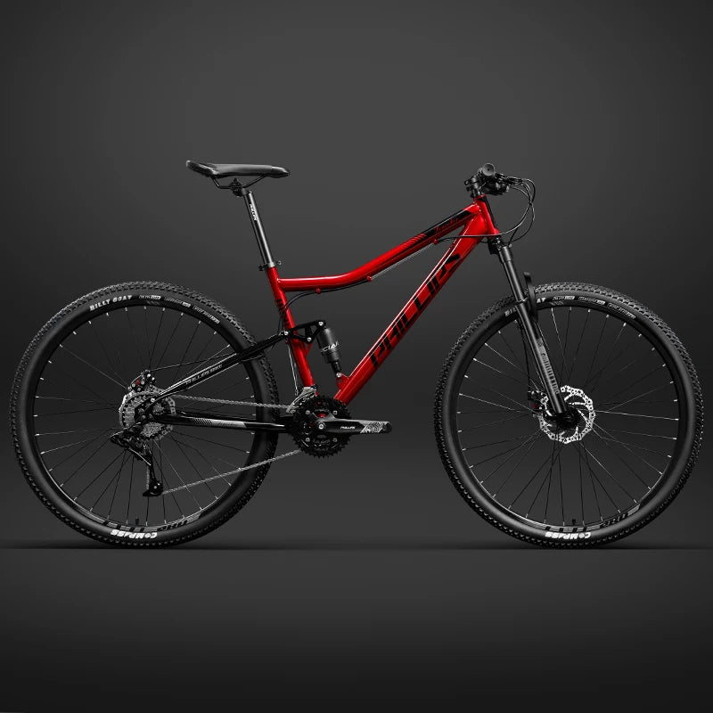 Soft Tail Mountain Bike, Dual Shock Absorbing Bike, Cross-Country MTB Bicycle, Double Disc Brake, 24 Speed, 27 Speed, 30 Speed,