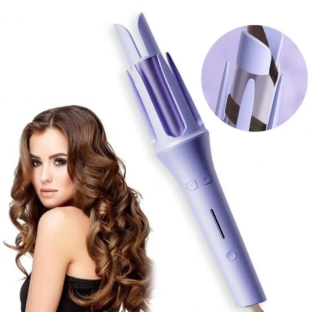 Automatic Hair Curling Iron Professional Long Barrel Hair Curling Iron with Adjustable Temperatures Ceramic Splint for Women