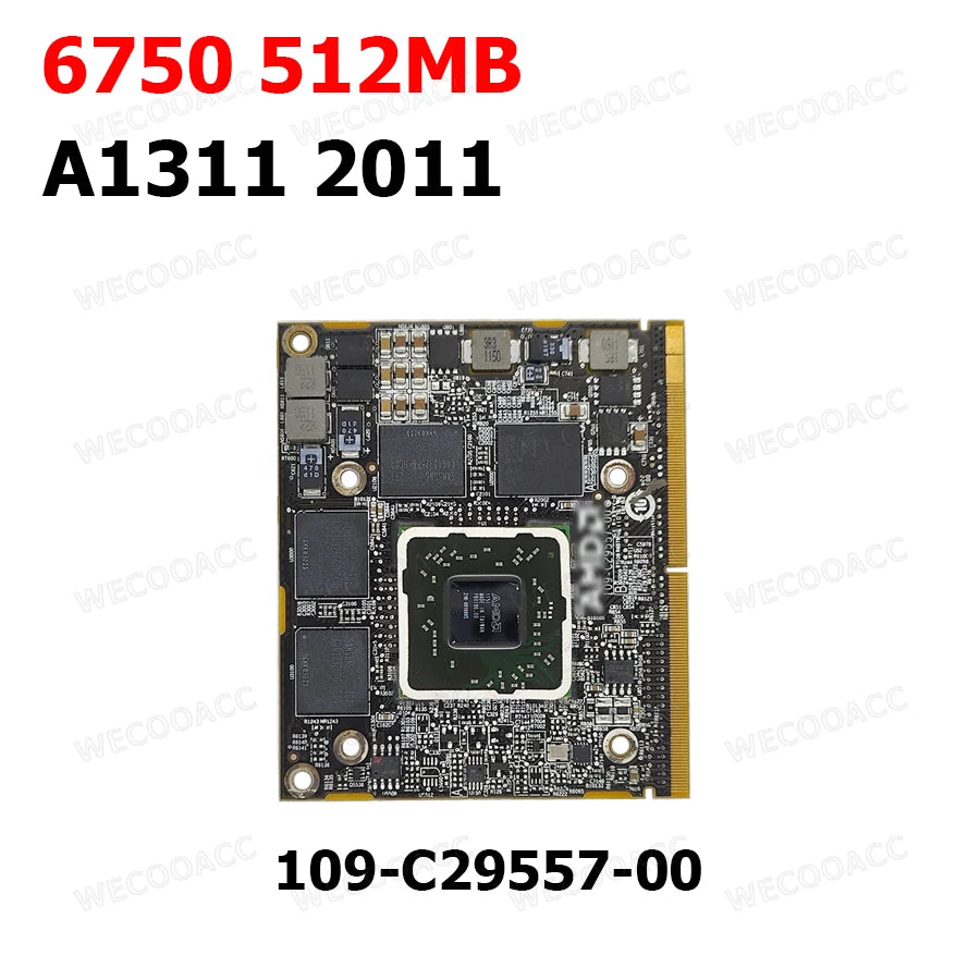 Original A1311 A1312 Graphics Card 512MB 1GB 2GB For iMac 21.5" 27" Video Card HD4670 HD5670 HD4850 HD5750 H6750 HD6770 HD6970