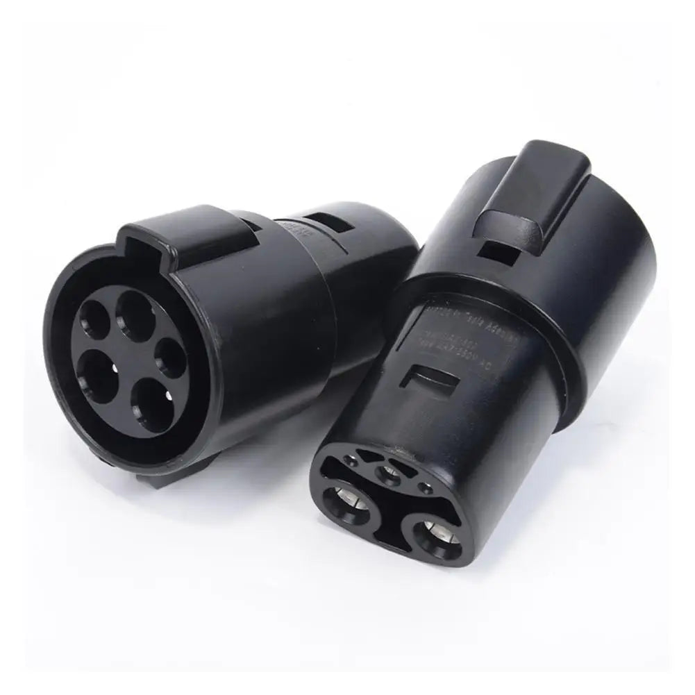 Type 1 to Tesla EV Charger Adapter SAE J1772 to Tesla Socket 60A Type1 to Tesla EV Adapter for Electric Car Tesla Model 3/Y/S/X