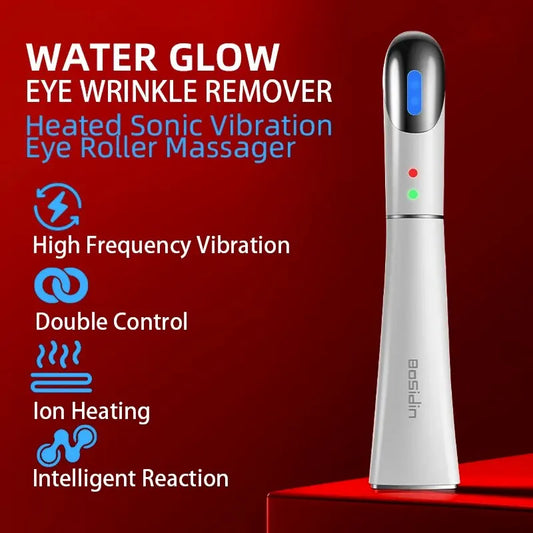 BoSidin EMS Eye Beauty Device Microcurrent Anti Wrinkle Remove Bags Dark Circles Light Therapy Eye Lifting Massage Instrument