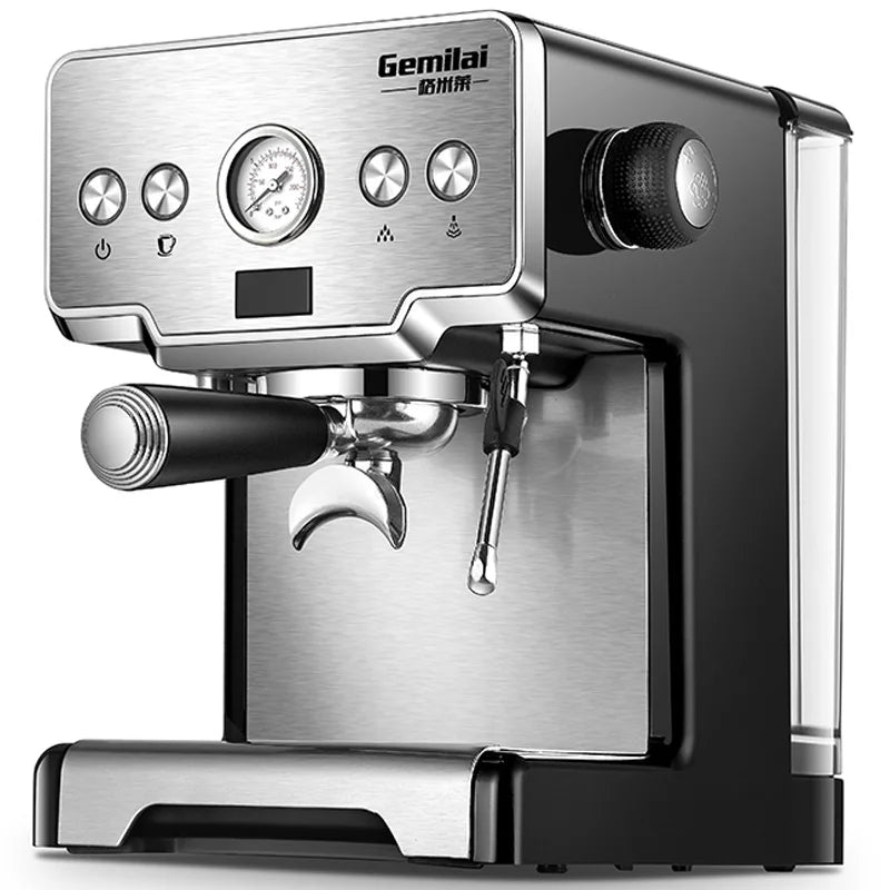 CRM3605 Coffee Maker Machine 15bar Espresso Machine Stainless Steel Semi-Automatic Pump Type Cappuccino Coffee Machine For Home