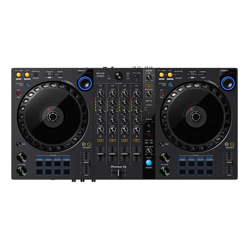 New Pioneer DDJ-FLX6-GT Big Turntable Four Channel Digital DJ Controller Integrated Disc player support multiple software