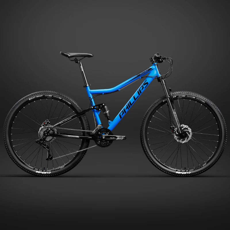 Soft Tail Mountain Bike, Dual Shock Absorbing Bike, Cross-Country MTB Bicycle, Double Disc Brake, 24 Speed, 27 Speed, 30 Speed,