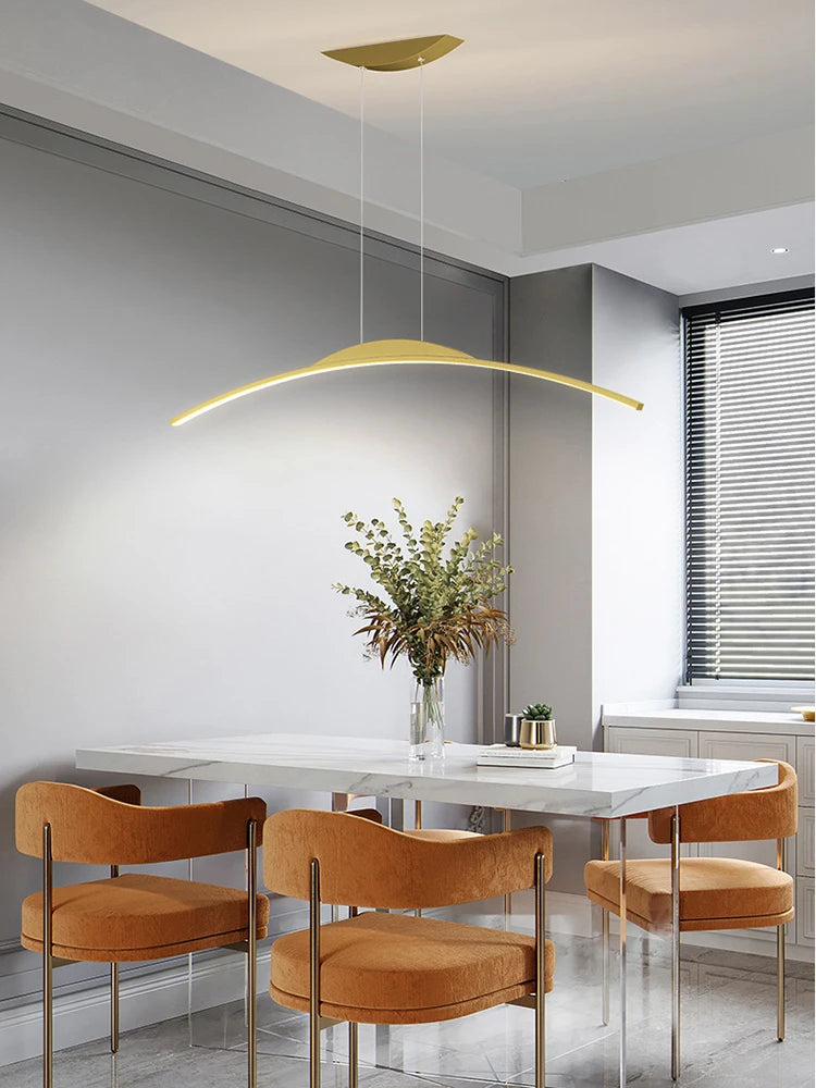 Modern Minimalist Pendant Lamp for Dining room decor Kitchen light Office Front Desk Hanging lamps Led Chandelier Light Fixture