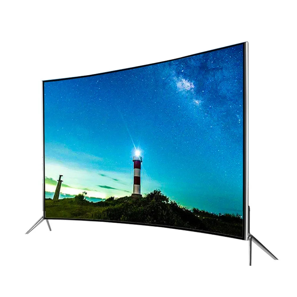 4K UHD Android TV 42  55 65 inch curved tv smart led tv with USB