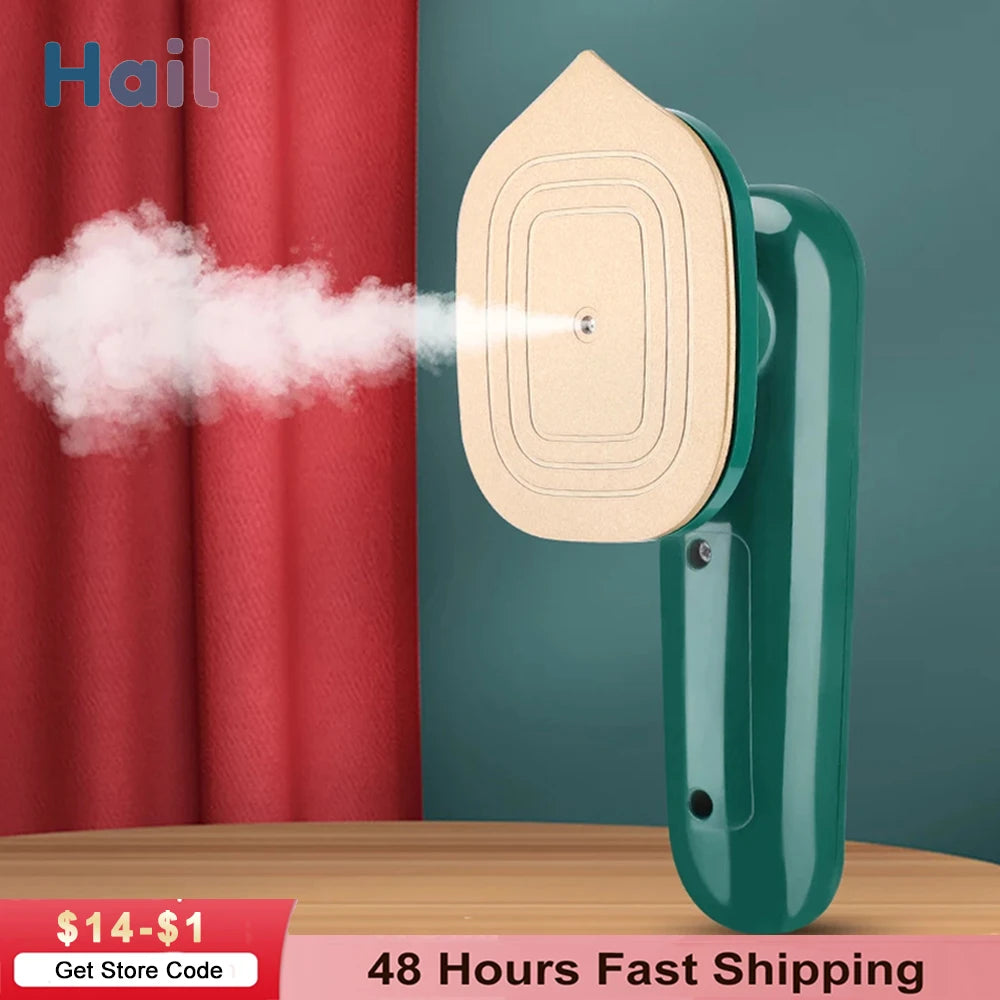 Portable Electric Garment Steamer Household Steam Iron Upgrade Small Iron for Travel Ironing Machine  Portable Iron for Clothes