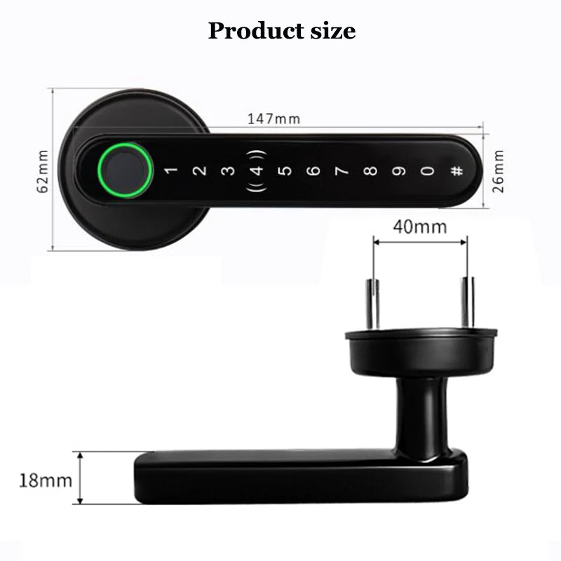 Smart Biometric Fingerprint Door Lock