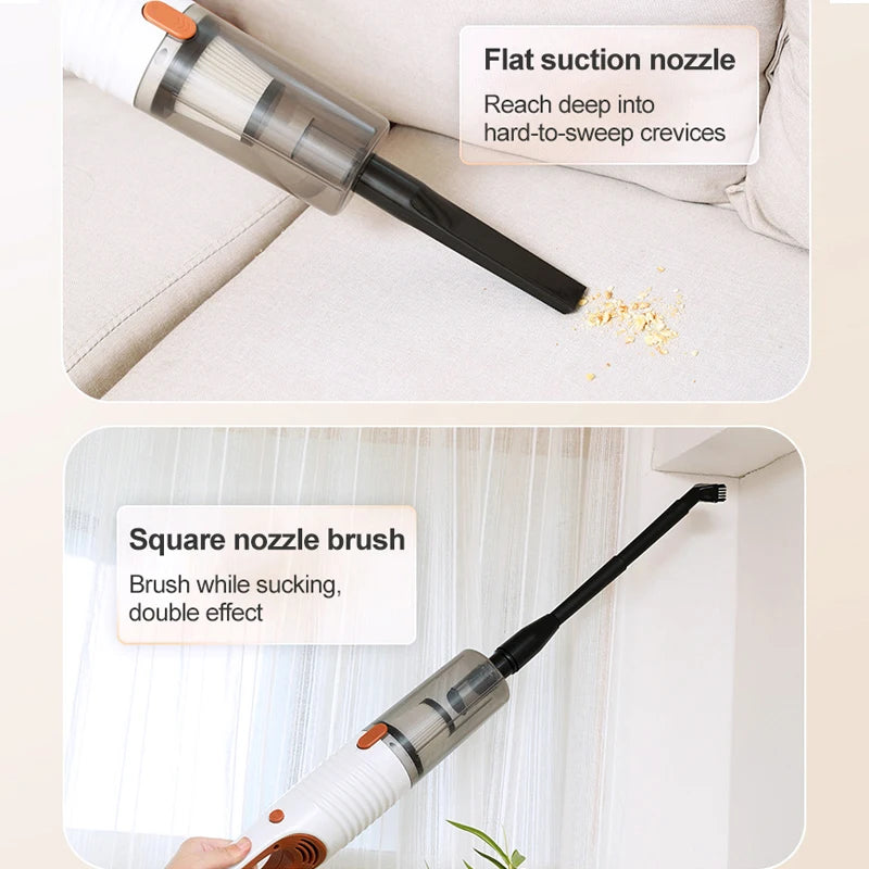 400W Vacuum Cleaner Corded Stick Vacuum Cleaner 20Kpa Powerful Suction  2 In1 Handheld Vacuum Cleaner for Home Vacuum Cleaner