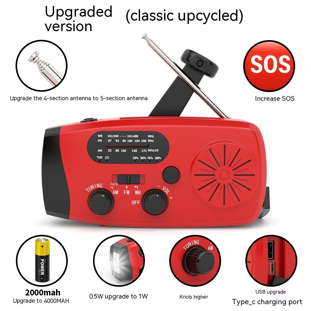 Portable Solar Emergency Radio