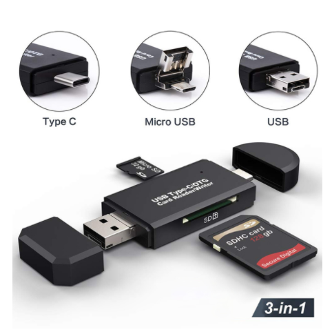 USB 3.0 Card Reader TF SD Camera